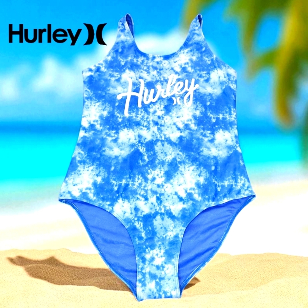 HURLEY Girls One-Piece Swimsuit - 14